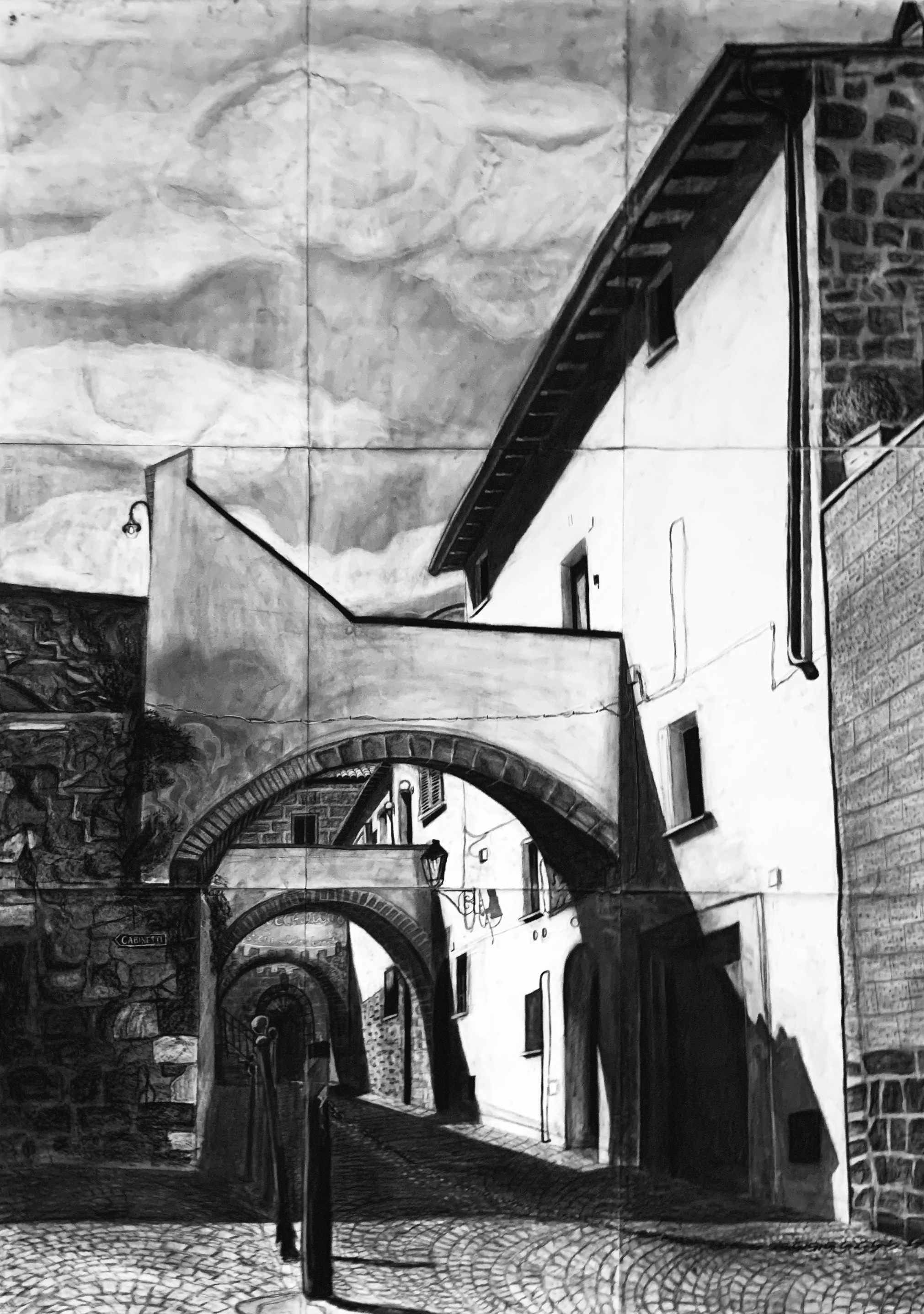 arch alley drawing